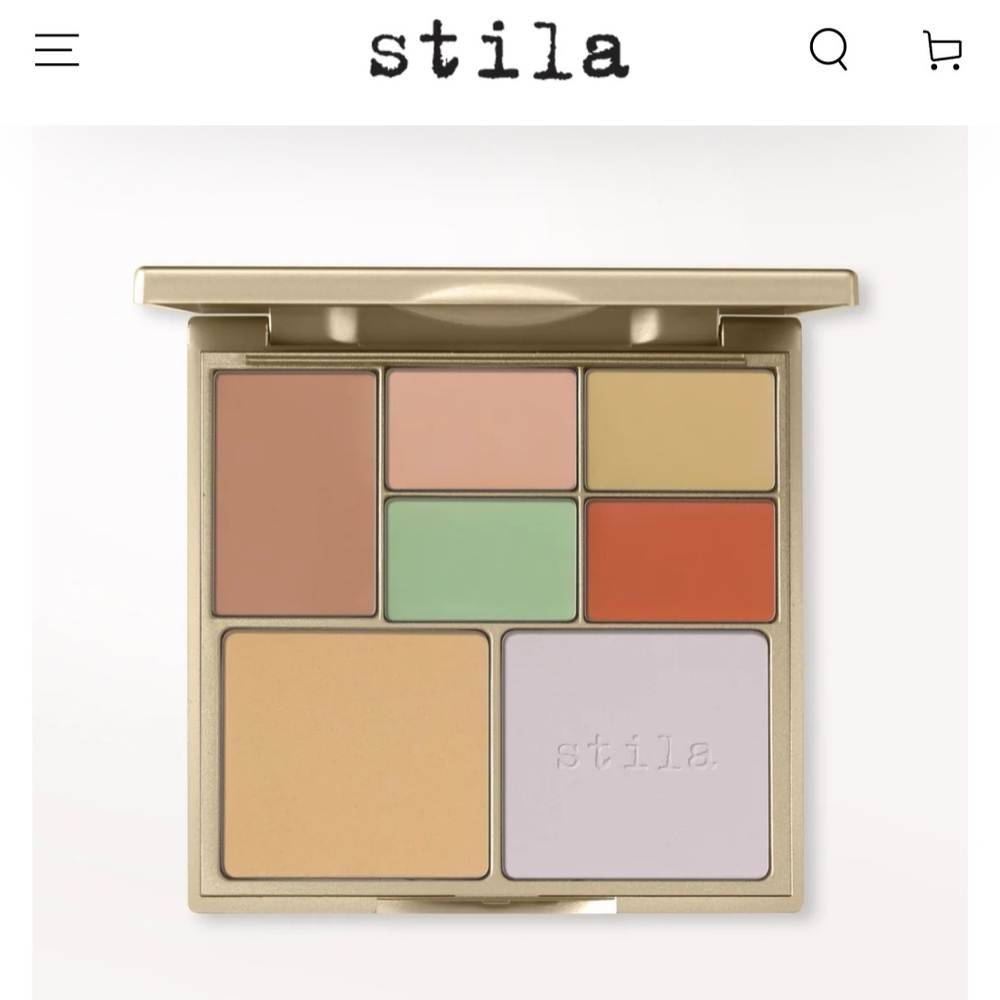 Stila Green and Cream Concealer Palette for Flawless Coverage